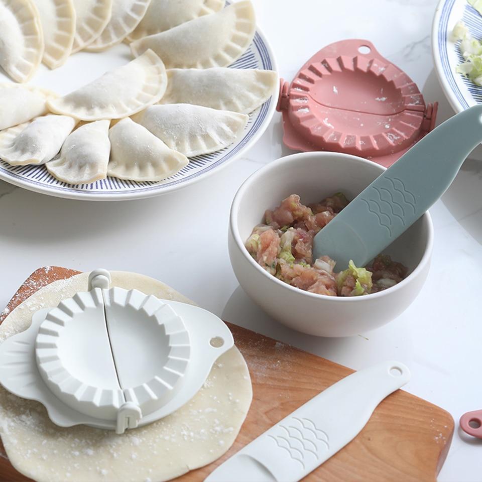 Dumpling Mold Clip with Spoon