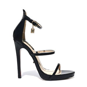 Rebecca Miu Black  Sandals