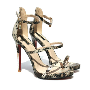 Rebecca Miu Snake Sandals